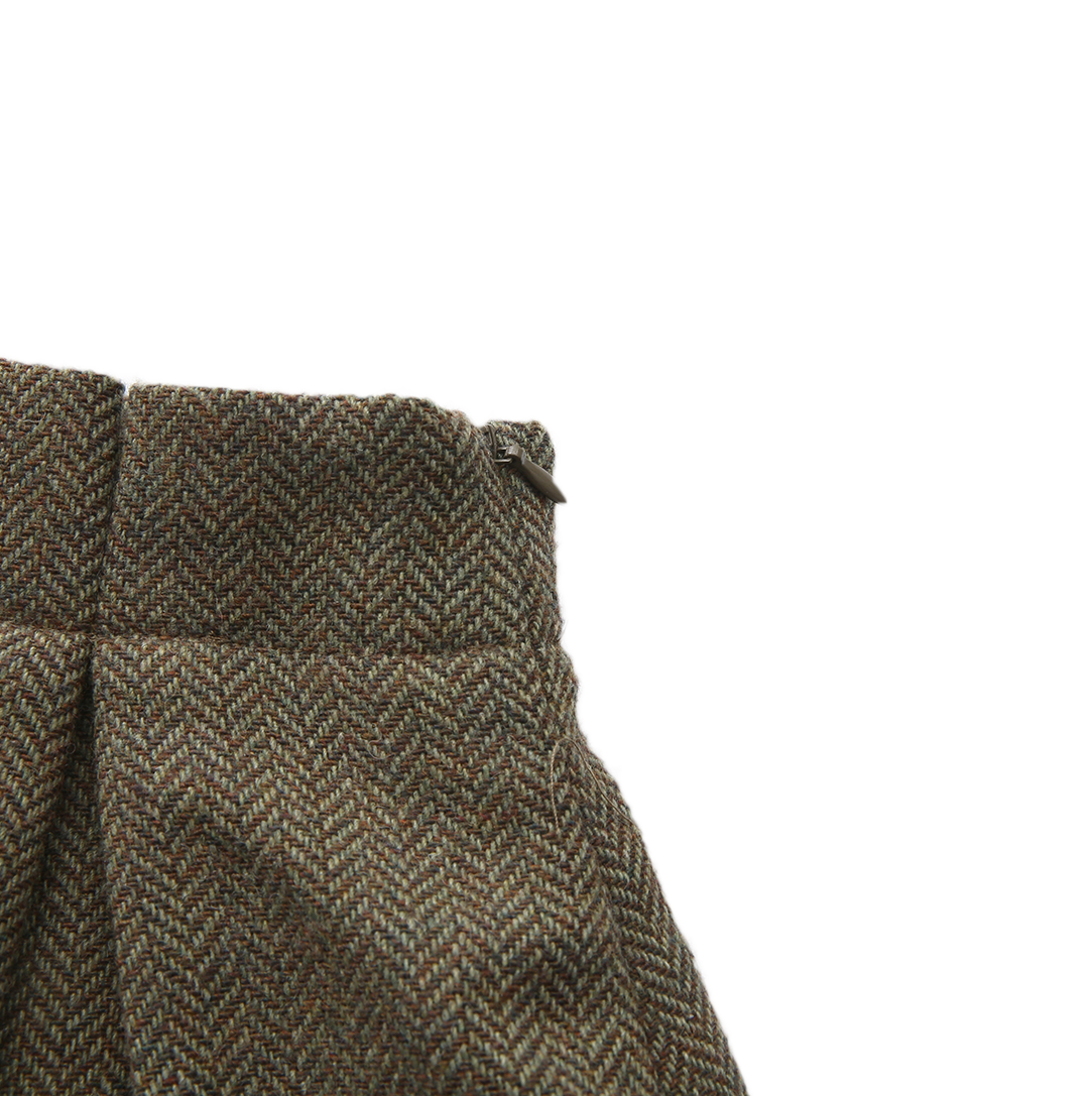 Chlo Wool Midi Skirt