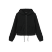Drawstring Zip Up