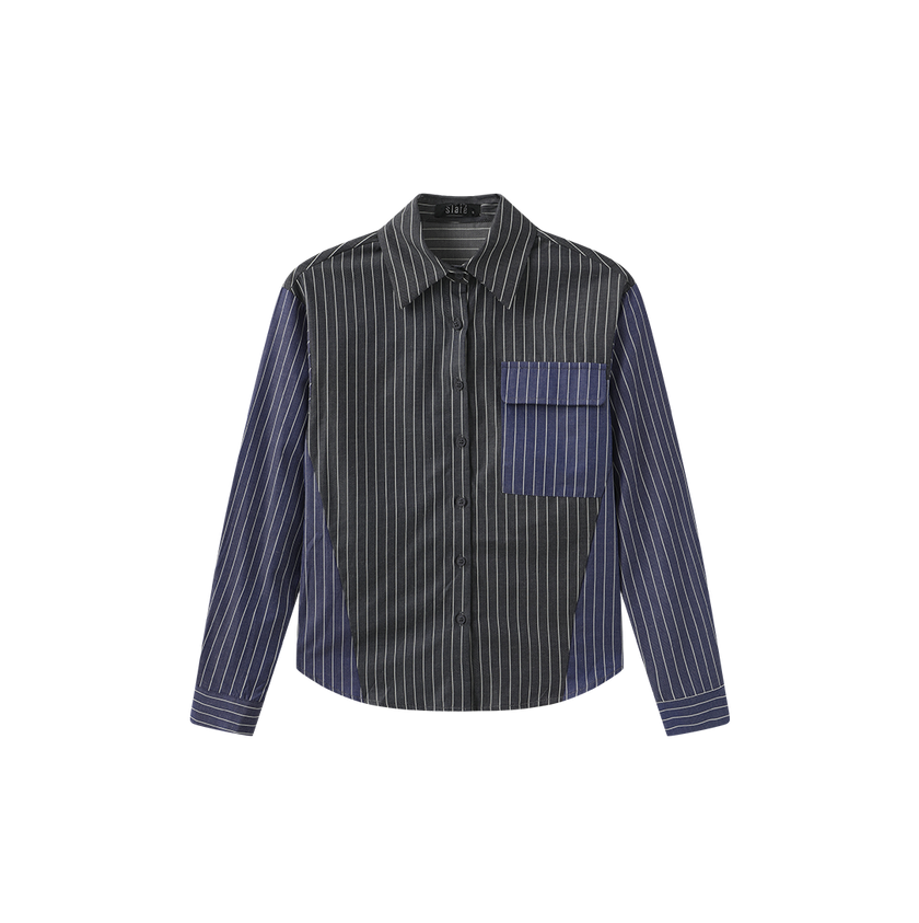 Wilson Pinstripe  Blouse