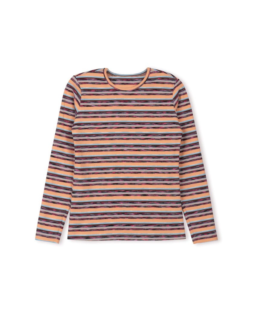 Striped And Strokes Tee