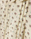Sandy Floral Clustered Linen Blouse