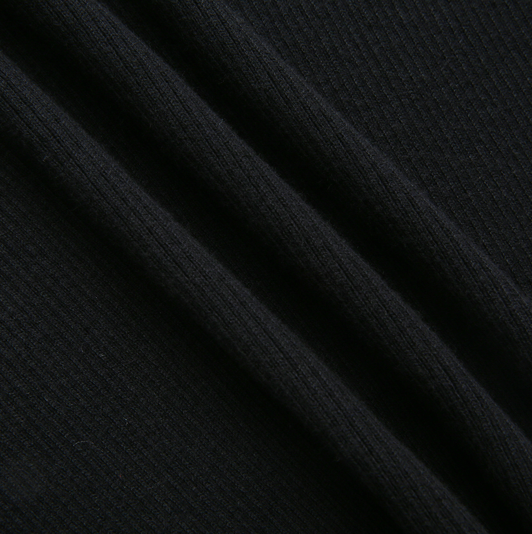 Ribbed Knit Crystle Top