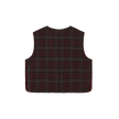 Kim Checkered Wool Vest