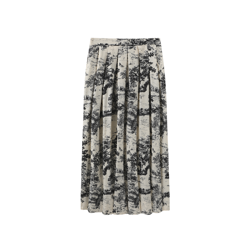 Nome Jungle Print Cotton Skirt