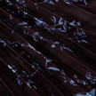 Printed Pleated Elastic Skirt