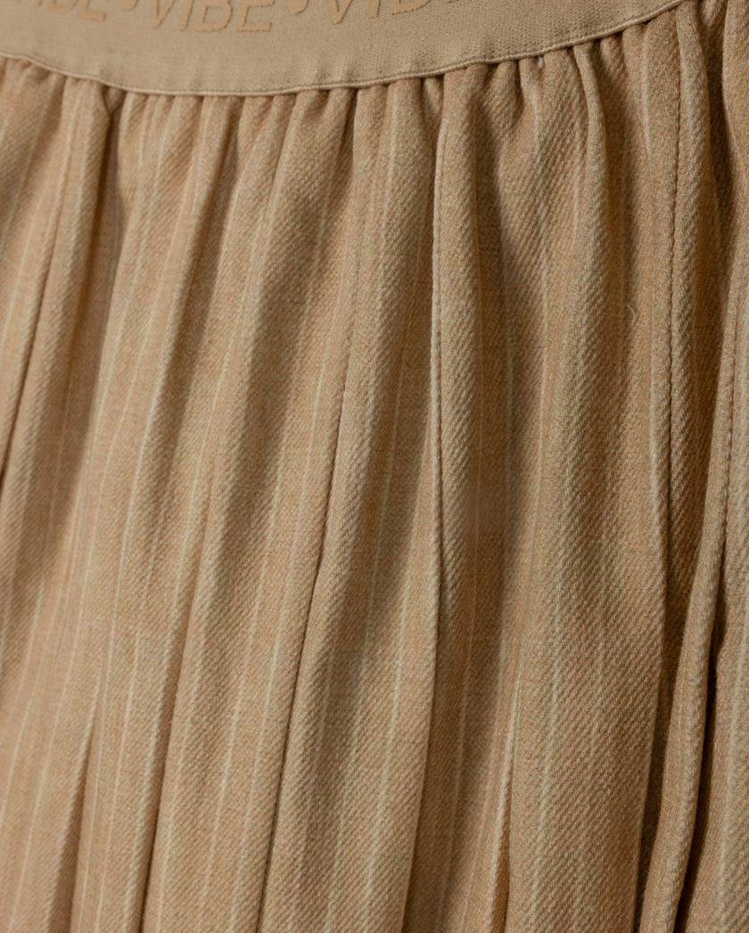 Susan Drawstring Pleat Skirt