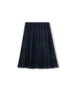 Aura Faded Plaid Pleated Skirt