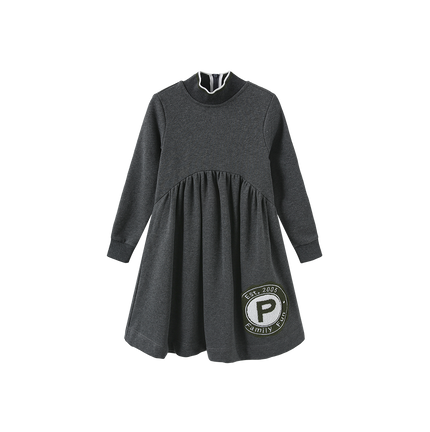 Mila Crest Sweatshirt Dress