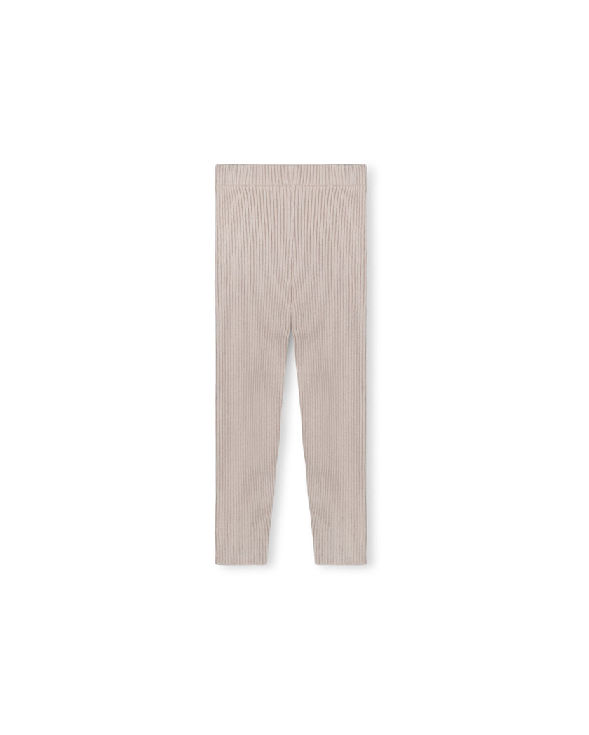 Sub - Colored Line Detail Sweater And Leggings