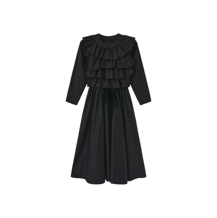 Layered Ruffled Dress