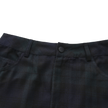Plaid Front Fly Skirt
