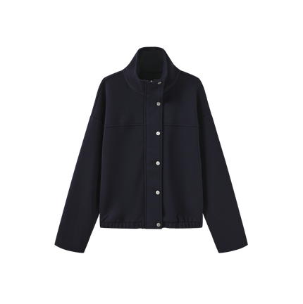 Snap Detail Sweatshirt