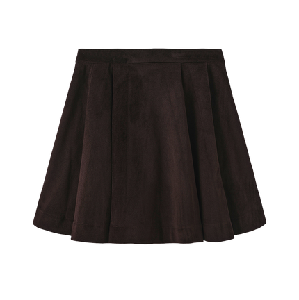 Lino Pleated Skirt