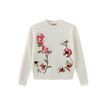Elon Embroidered Flower Sweater