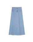 Frater - Denim Fly Front Maxi Skirt