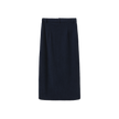 Fir Front Fly Straight Skirt