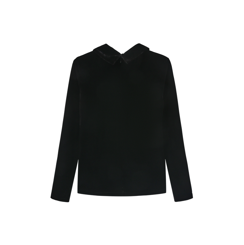 Velvet Collared Shirt