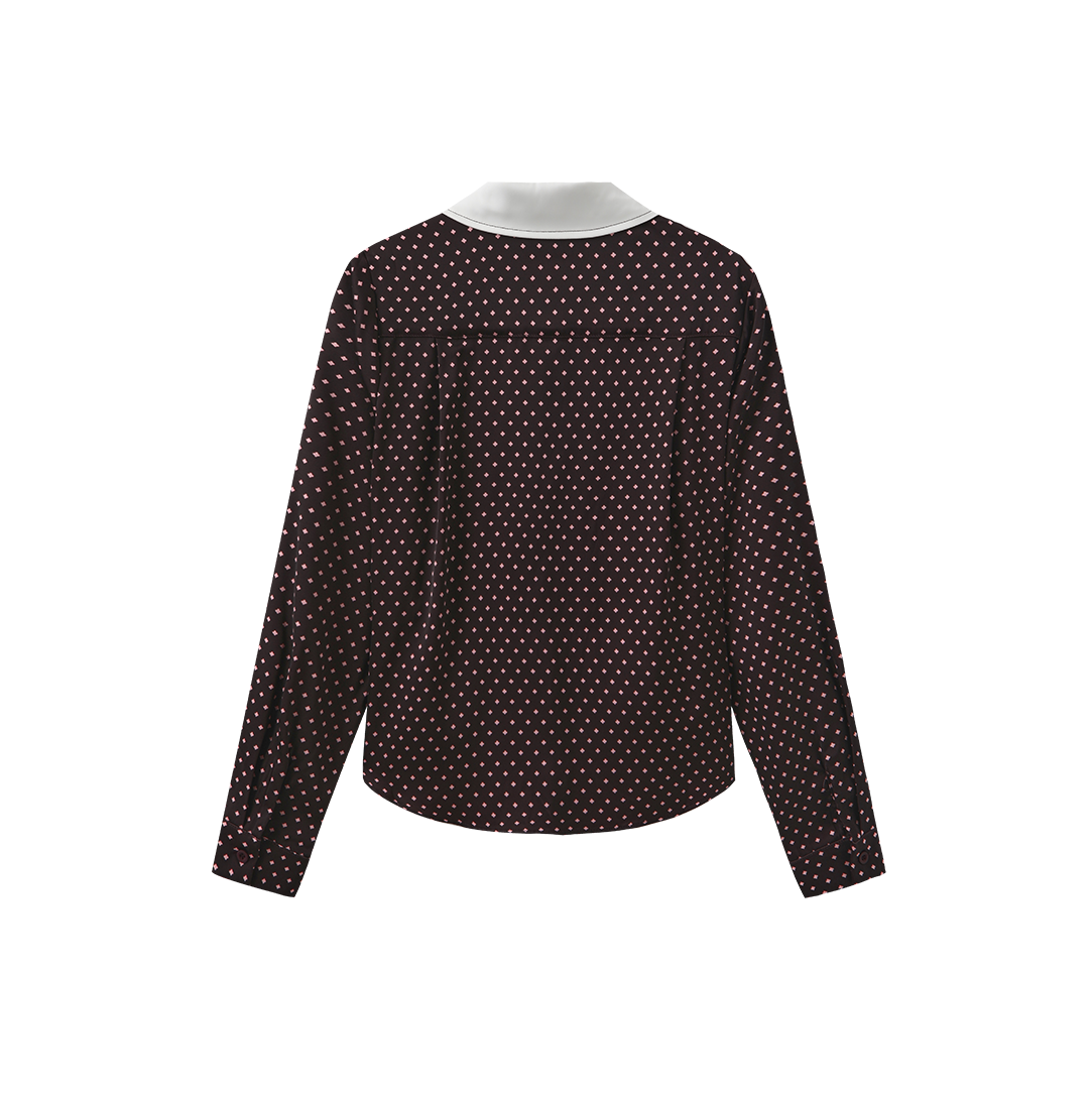 Harley Silk Print Button Down Shirt