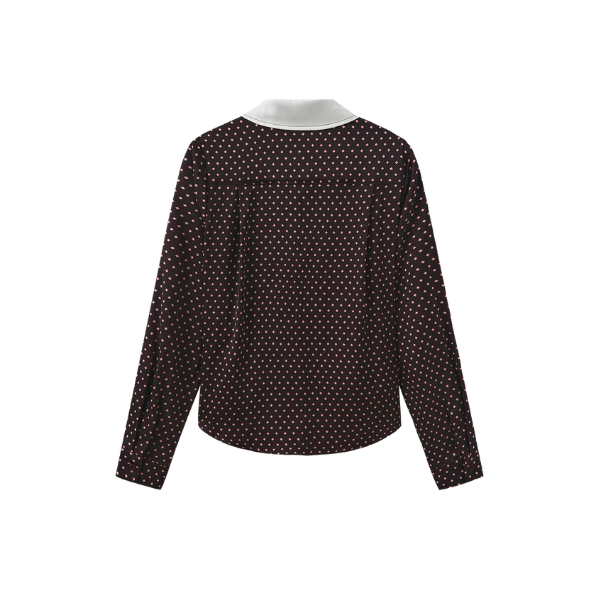 Harley Silk Print Button Down Shirt
