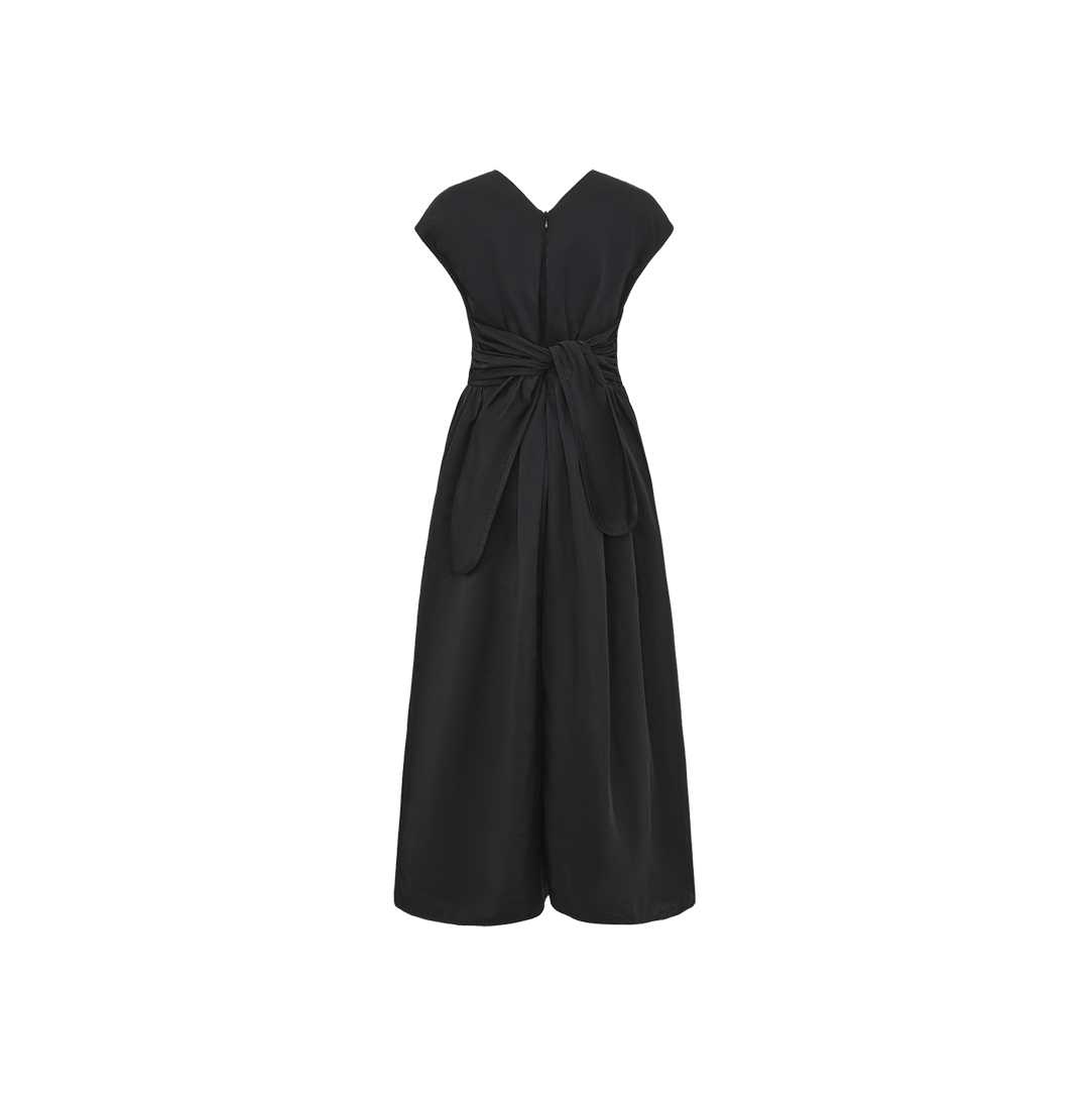 Taffeta Bow Jumper