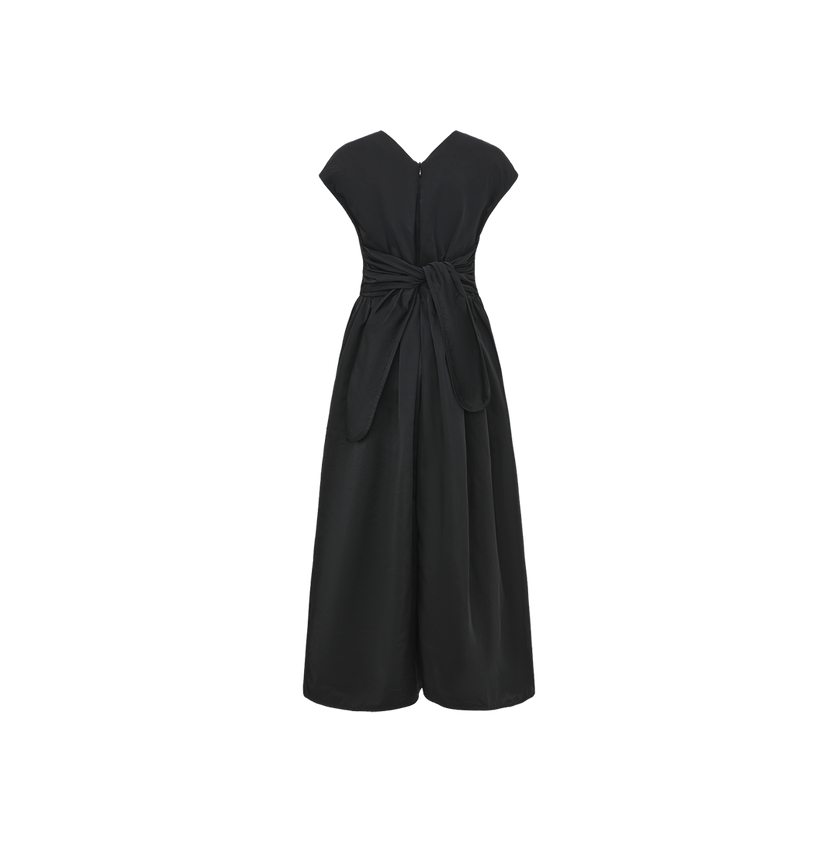 Taffeta Bow Jumper
