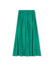 Pleated Elastic Waisted Skirt