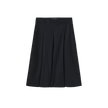 Pez Wool Box Pleated Skirt
