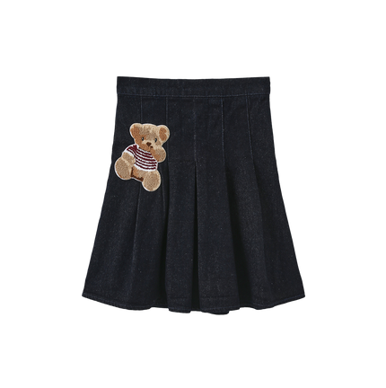 Sherpa Bear Patch Skirt