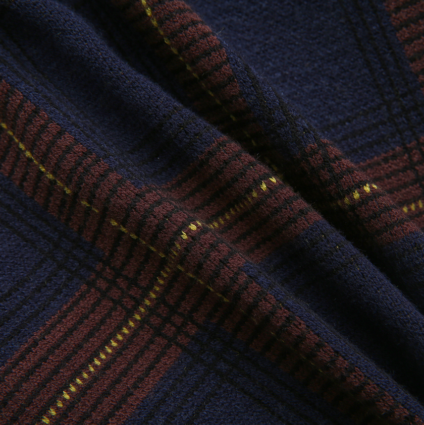 Lino Plaid Knit Sweater