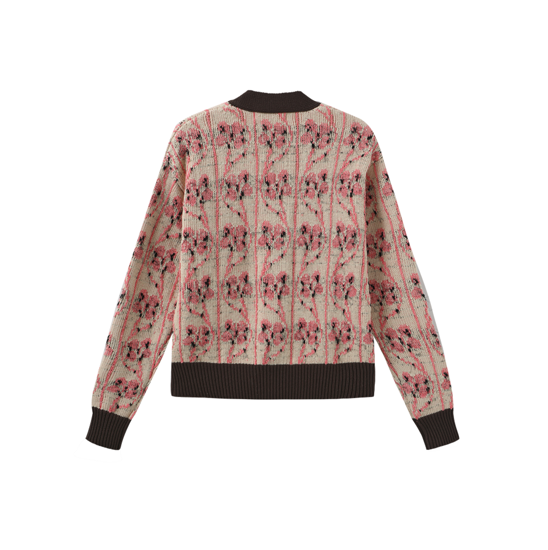 Knit Mohair V Cardigan