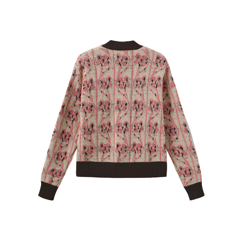 Knit Mohair V Cardigan
