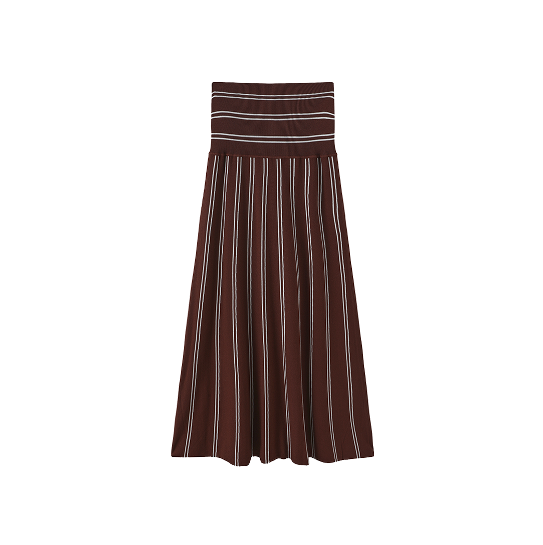Liot Knit Stripe Skirt