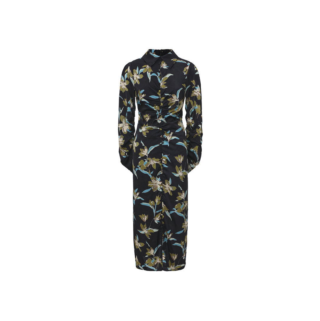 Straight Floral Printed Dress