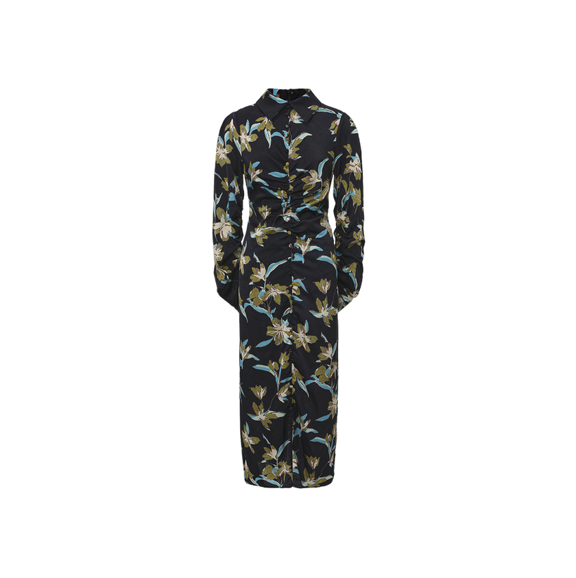 Straight Floral Printed Dress