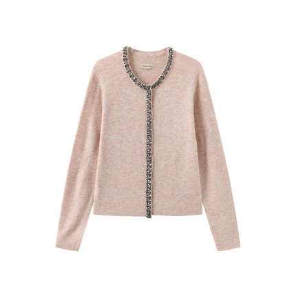 Studded Knit Cardigan