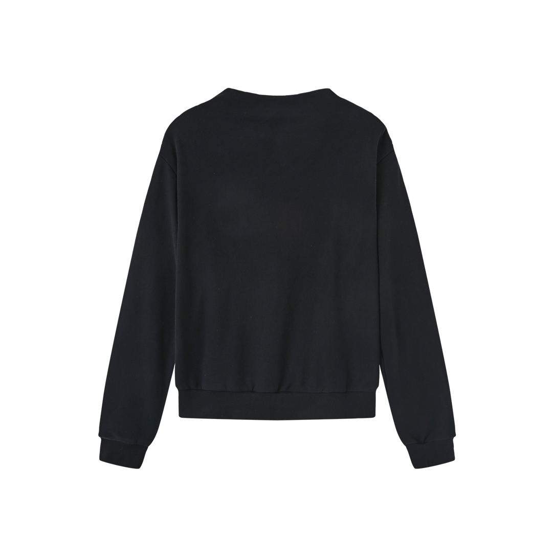 Shoulder Button Sweatshirt