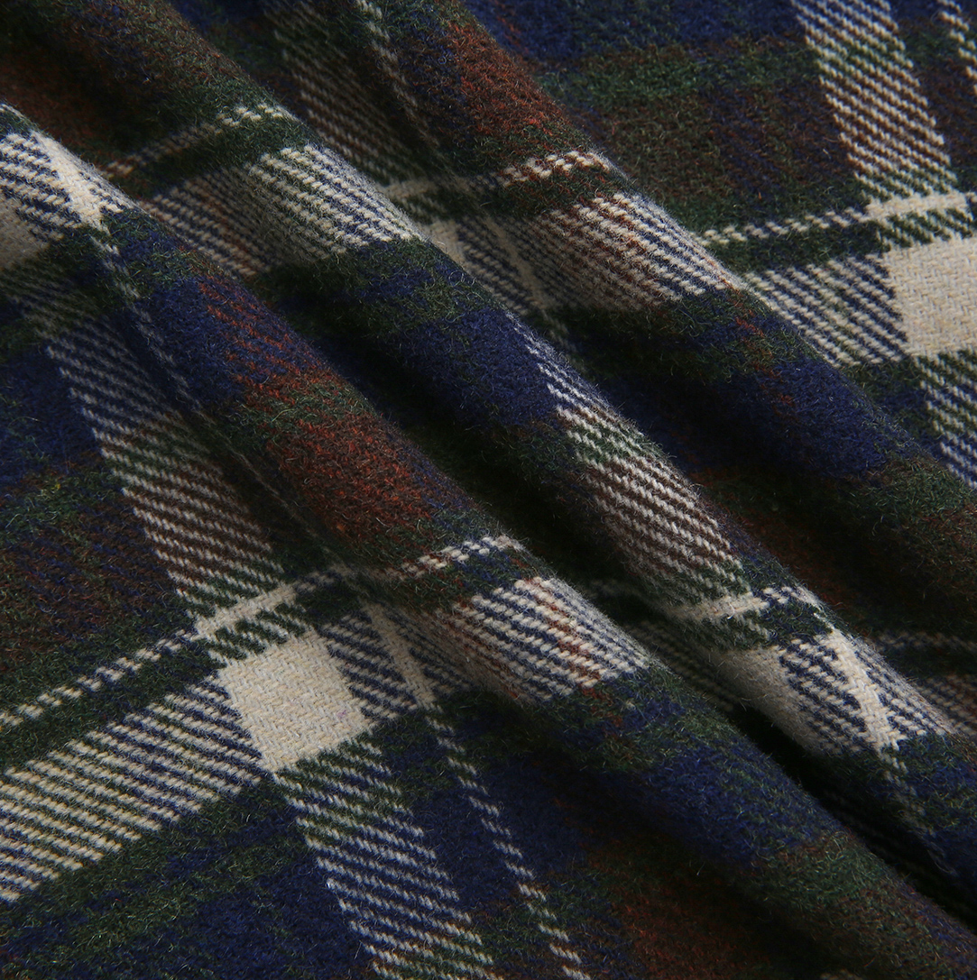 Piko Plaid Flare Skirt