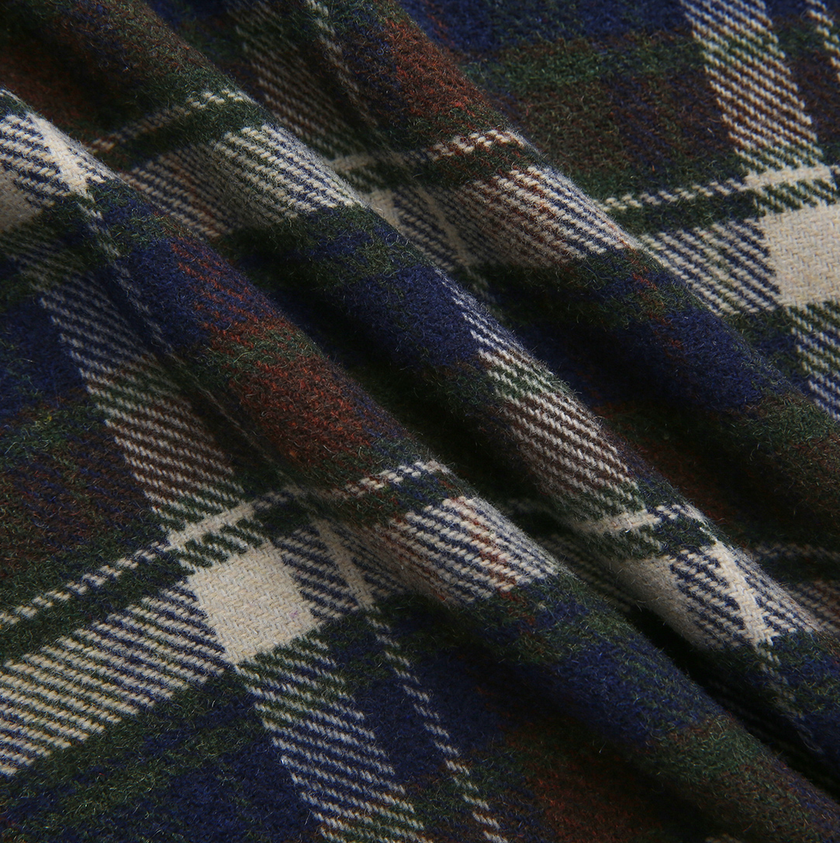 Piko Plaid Flare Skirt