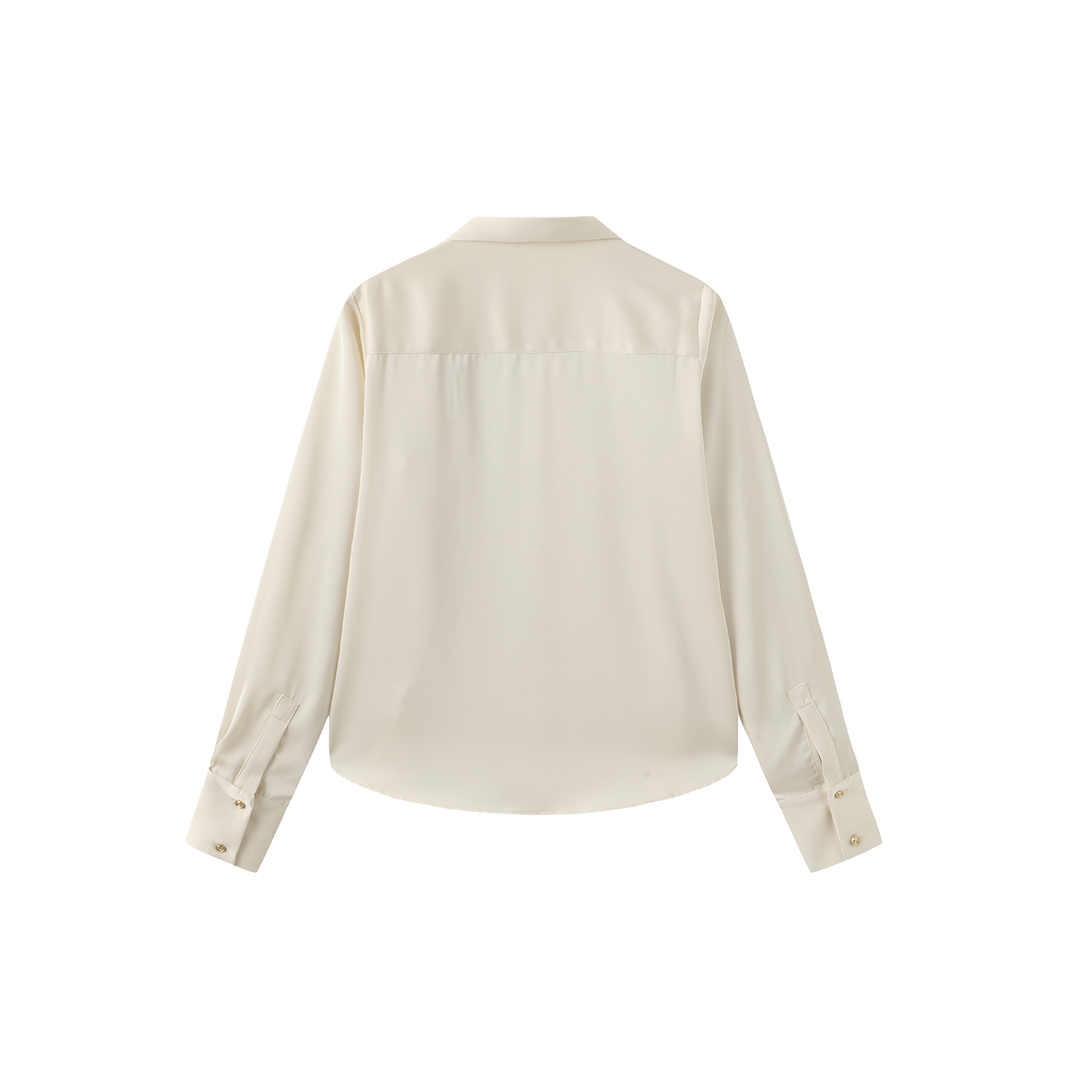 Camit Button Down Silk Blouse