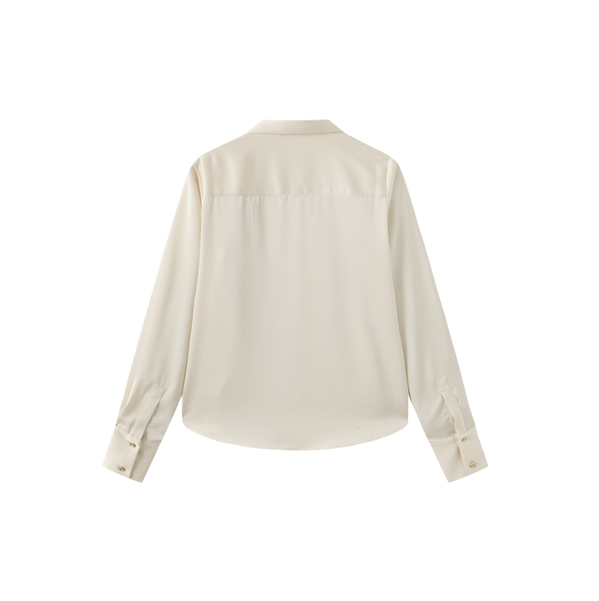 Camit Button Down Silk Blouse