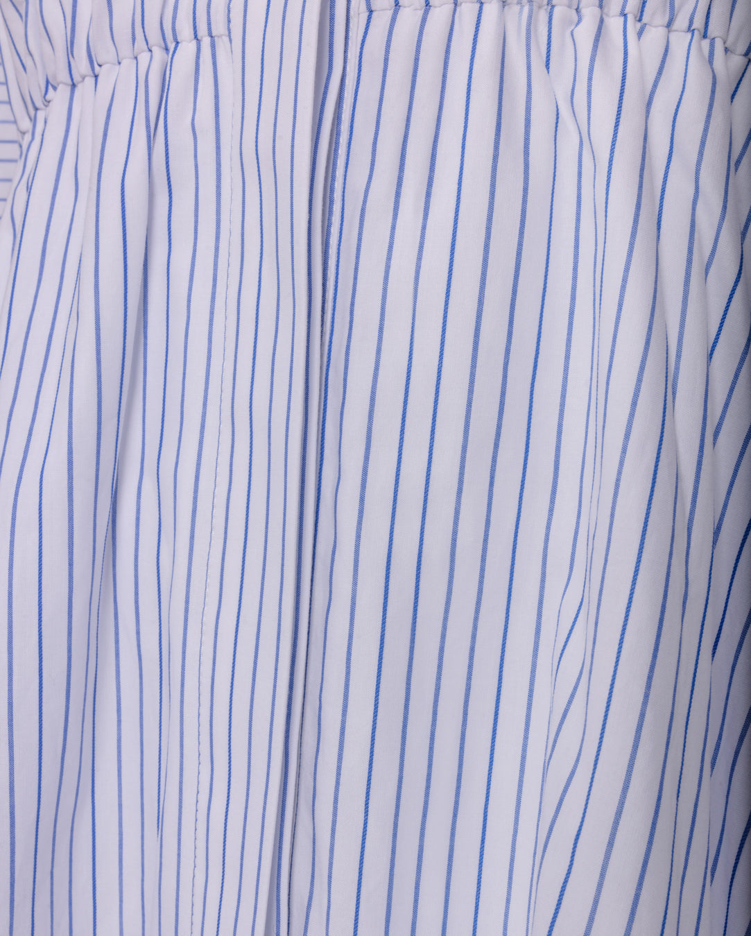 Poplin Striped Maxi Dress