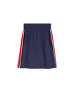 Colorful Side Stripe A-line Skirt