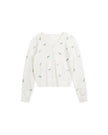 Flower Embroidered Cardigan
