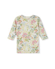 Small Print Fitted Tee