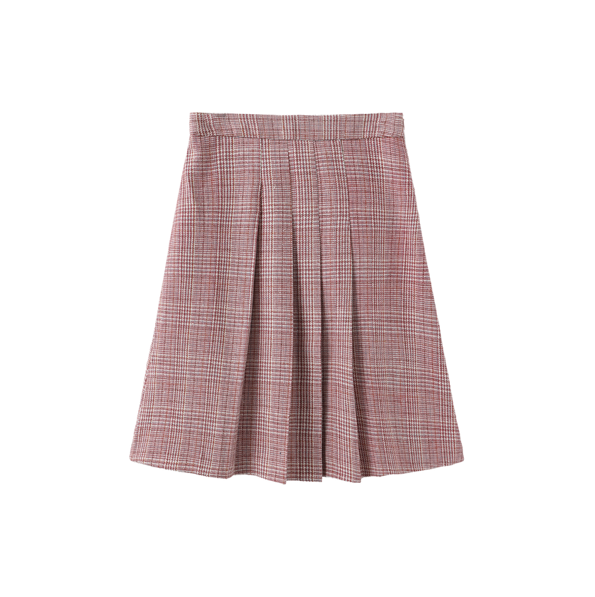York Plaid Skirt