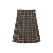 Gail Plaid Pleated Skirt