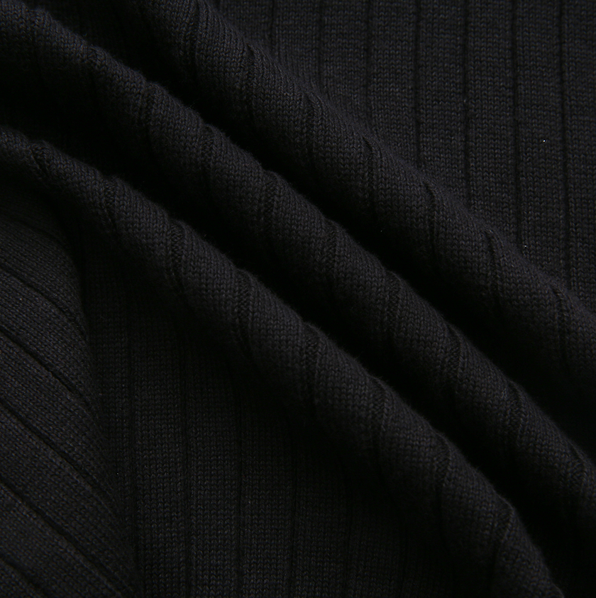 Tam Knit Ribbed Trim Vest