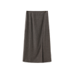 Marion Wool Herringbone Wrap Skirt
