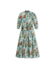 Fruit Floral Print Dress
