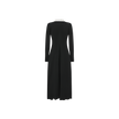 Padded Shoulder Slinky V Robe
